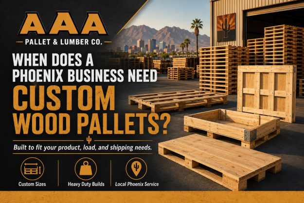 When Does a Phoenix Business Need Custom Wood Pallets?