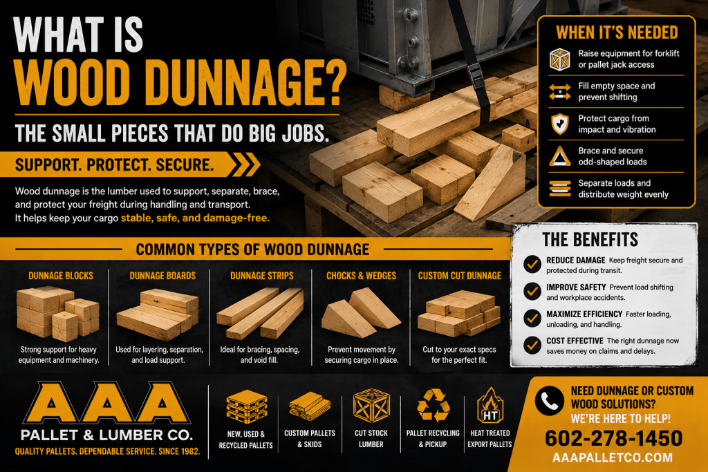What Is Wood Dunnage and When Is It Needed?